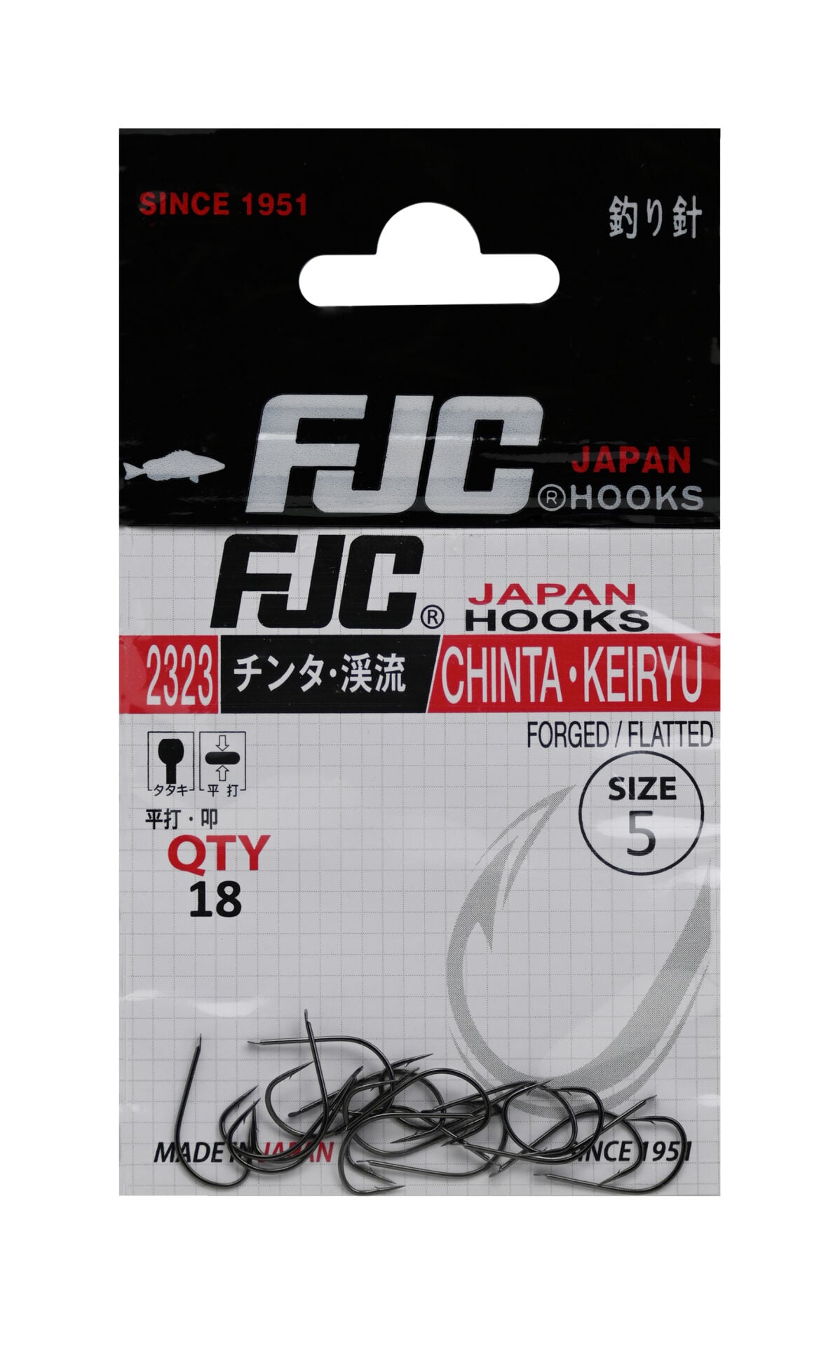 FJC2323 CHINTA KEIRYU  BLACK NIKEL