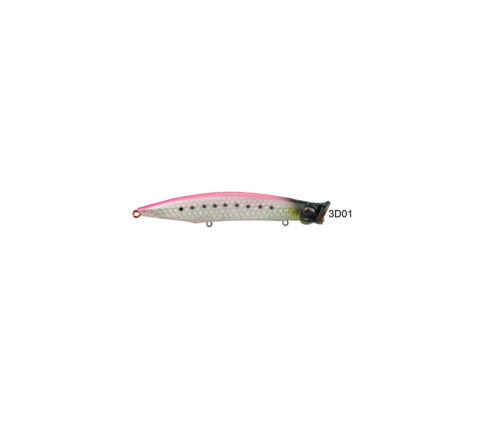 River Pop'n Catch 3D 125 12.5Cm 19G Popper Sahte Balık 01