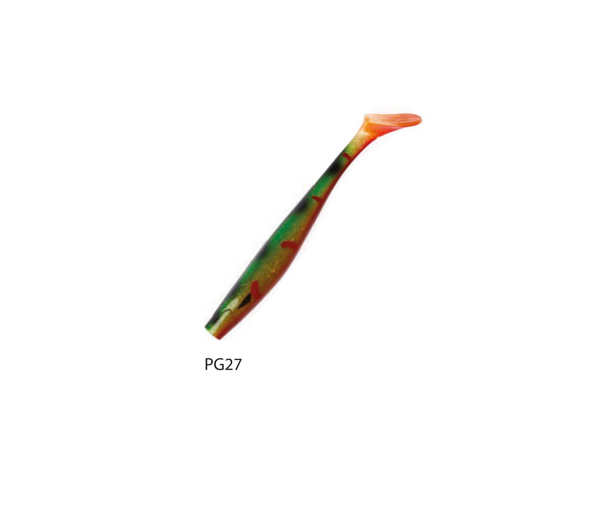 KUBIRA 3D SOFT SWIM SHAD 7 PG27