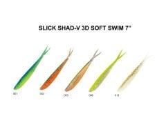 SLICK SHAD-V 3D SOFT SWIM 7 013