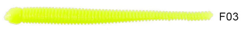 Lucky John Salt Worm Lrf Silikonu F03
