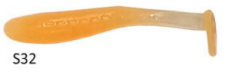 Lucky John Baby Rockfish 1.4'' (3.56 cm) 20P Silikon Yem S32
