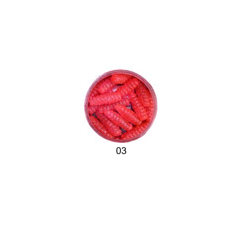 LARVA WORM 3 CM 15P 03