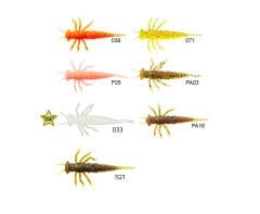 Lucky John Nayada 2'' (5 cm) 9p Silikon Yem