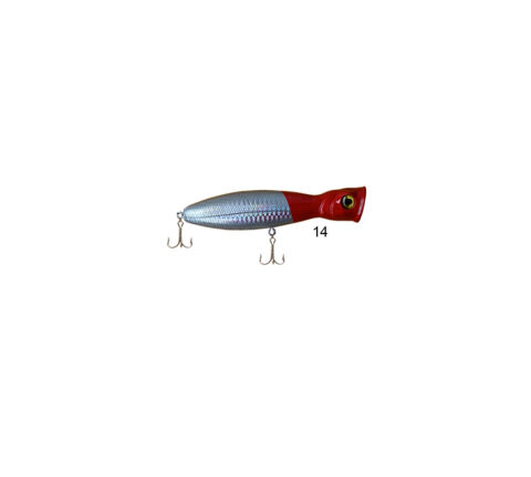 River Bighead Pop 130 13 cm 36 gr Popper Maket Balık 14
