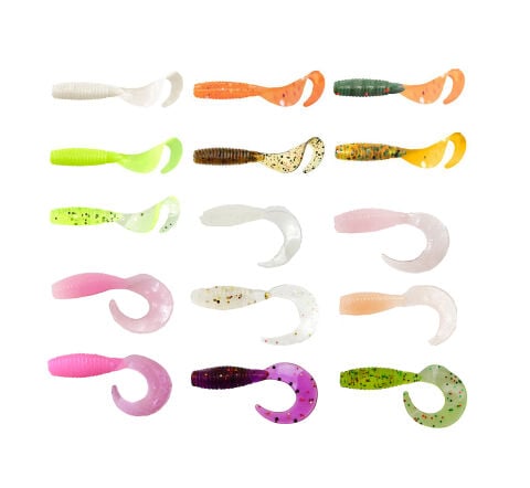 Lucky John Micro Grub 1'' (2.5 cm) Silikon Yem 15P S13
