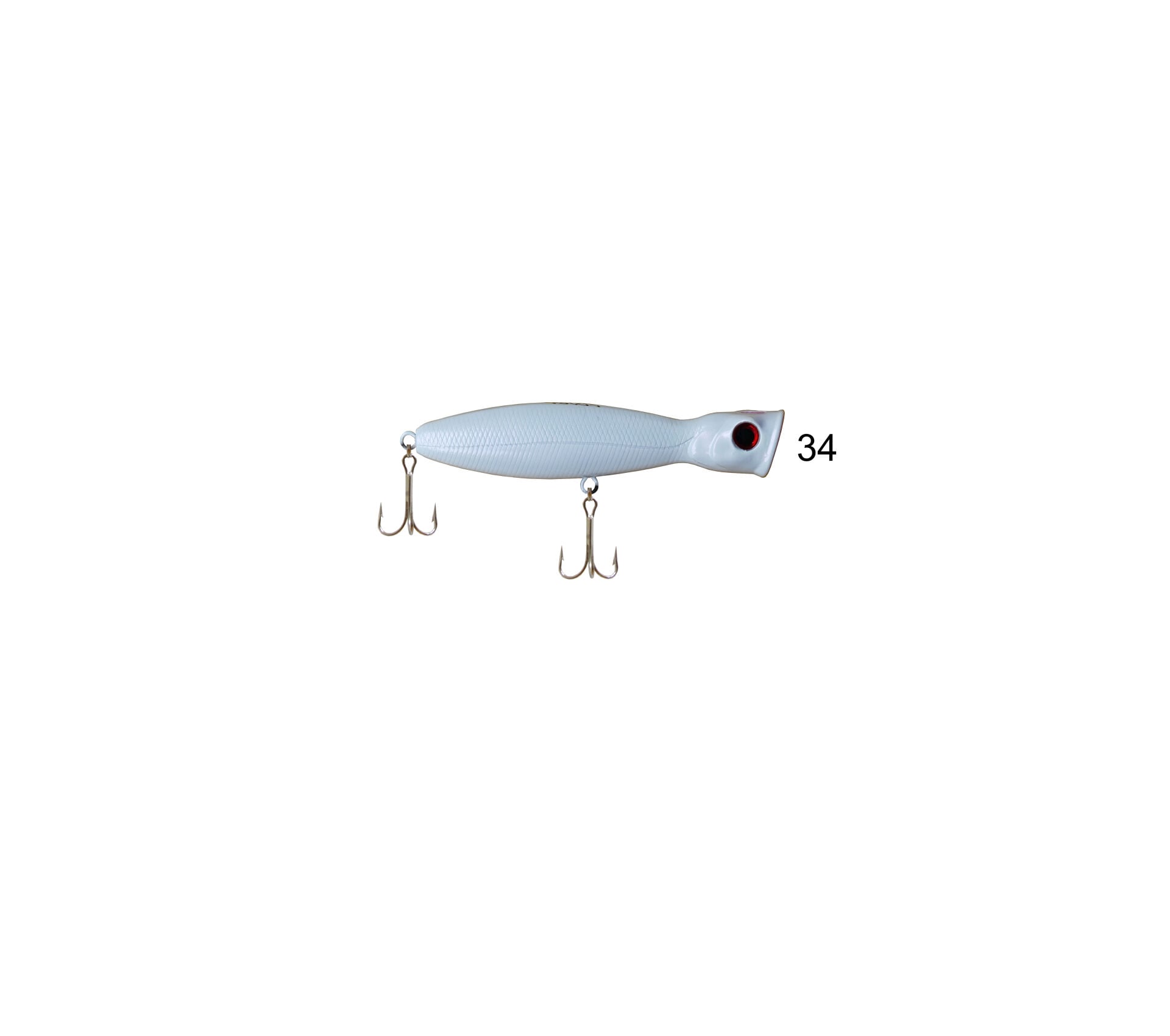 River Bighead Pop 100 10 cm 17 gr Popper Maket Balık 34