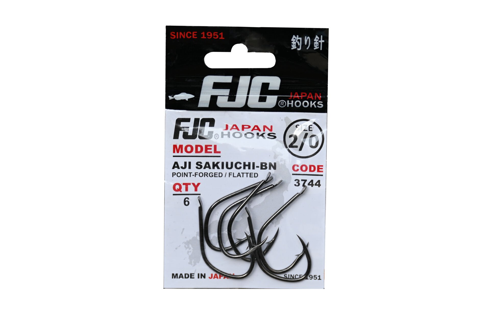 FJC3744 AJI SAKIUCHI  BLACK NIKEL