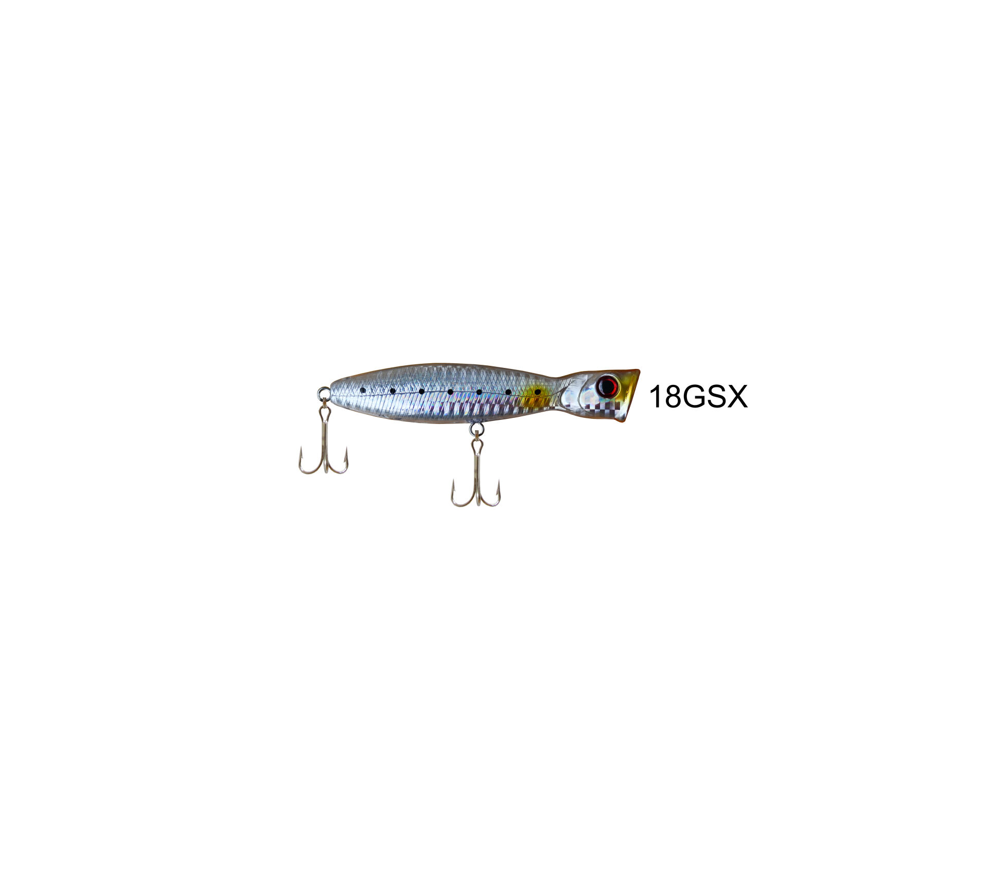 River Bighead Pop 100 10 cm 17 gr Popper Maket Balık 18GSX