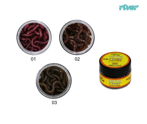 LONG WORM 10 CM BLOODEY 12P 02