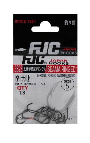 FJC3828 ISEMA FUTOJI RINGED BLACK NIKEL