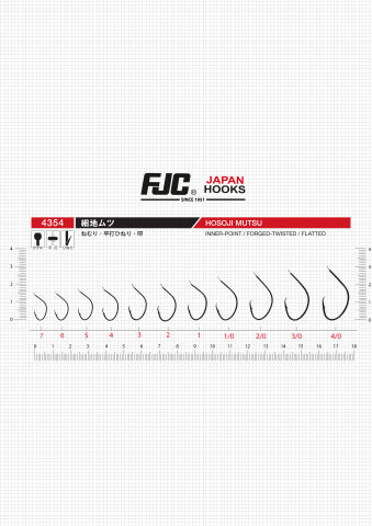 FJC4354 HOSOJI MUTSU BLACK NIKEL