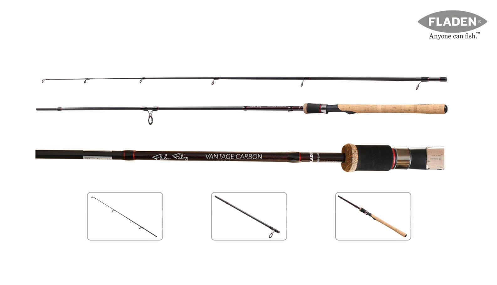 Fladen Vantage Carbon Spin Kamışı