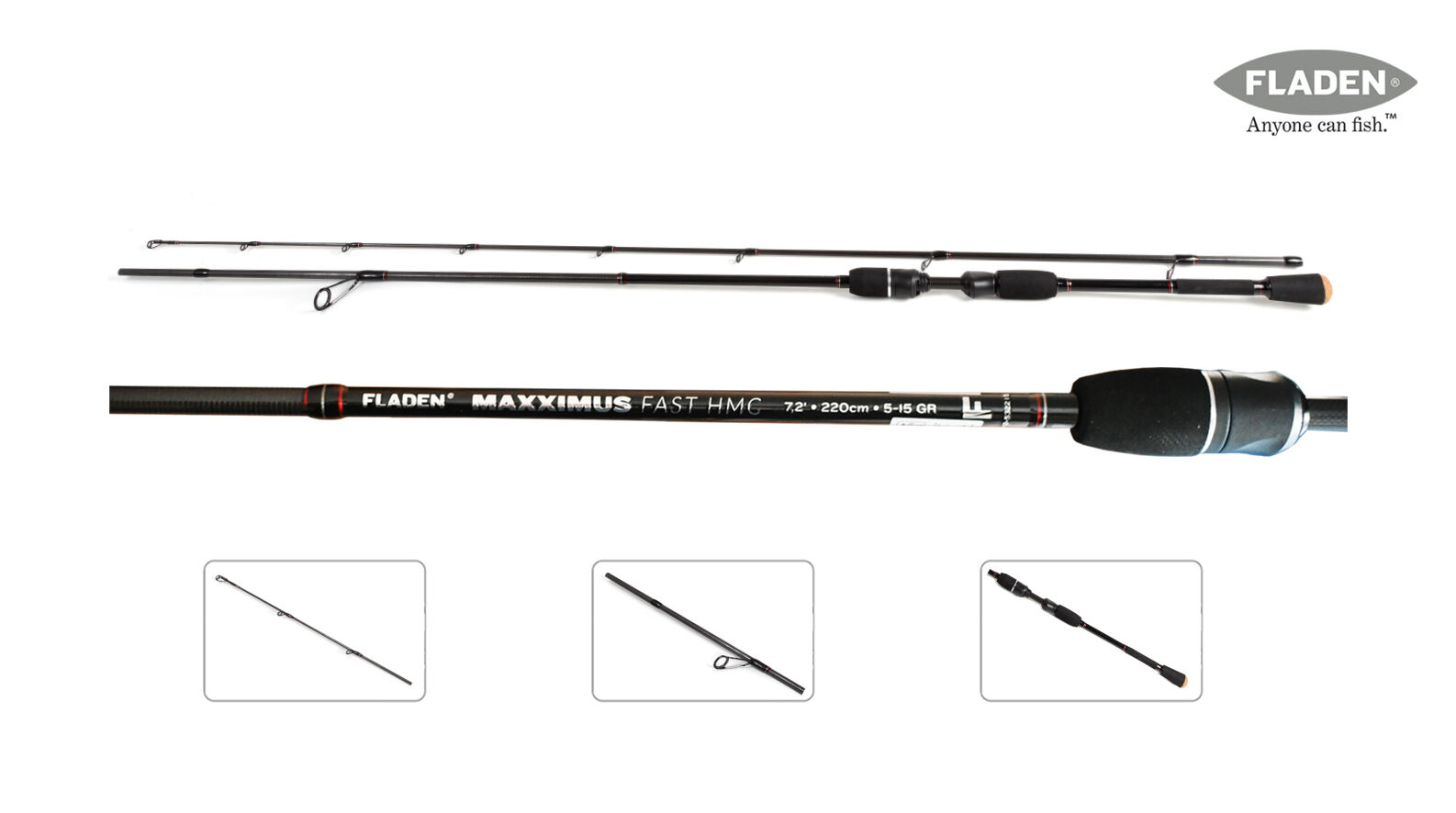 Fladen Maxximus Fast HMC Spin Kamışı