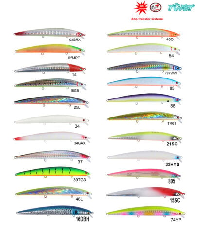 River Treble Devil 125F ARC 12.5Cm 14.5G Maket Balık 16DBH