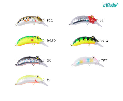 River Naughty Frog 50F 5Cm 8.2G Maket Yem 25L