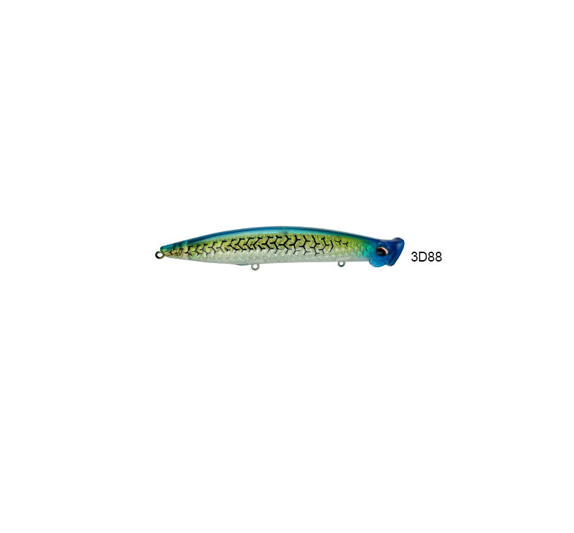 River Pop'n Catch 3D 125 12.5Cm 19G Popper Sahte Balık D88