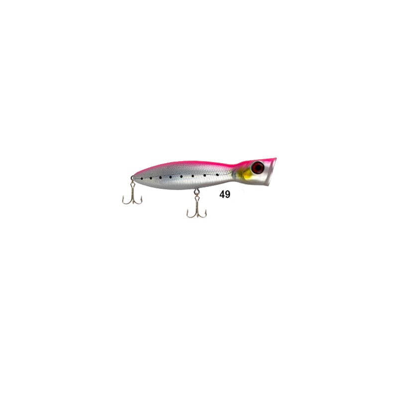 River Bighead Pop 130 13 cm 36 gr Popper Maket Balık 49