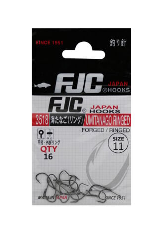 FJC3518 UMITANAGO RINGED BLACK NIKEL