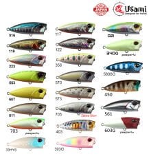Usami Snoopy 40F Popper 3.1 G Maket Balık 705
