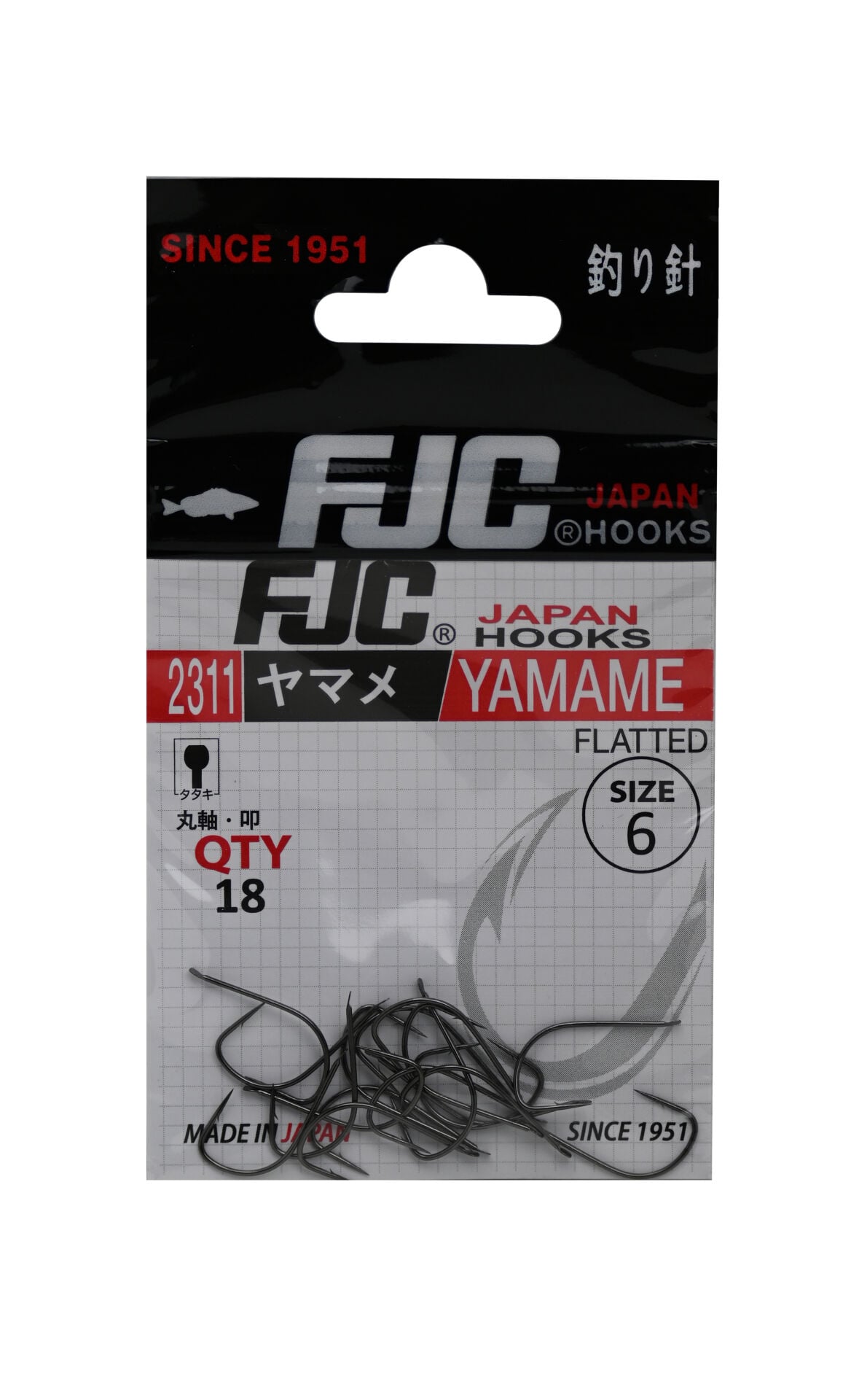 FJC2311 YAMAME BLACK NIKEL
