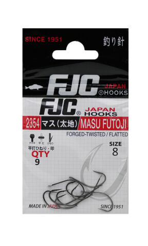 FJC2354 MASU FUTOJI BLACK NIKEL
