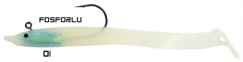 Fladen Portland Eel Zokali Silikon Yem 3P 20 cm 01
