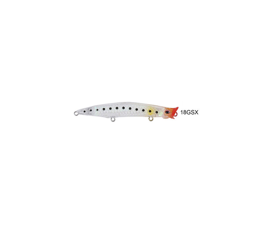 River Pop'n Catch 3D 125 12.5Cm 19G Popper Sahte Balık 18GSX
