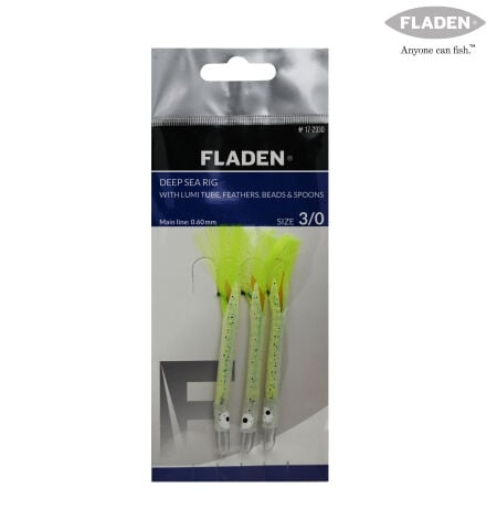FLADEN SABIKI DEEP SEA WITHLUMI TUBE 0.60M 3/0 3K