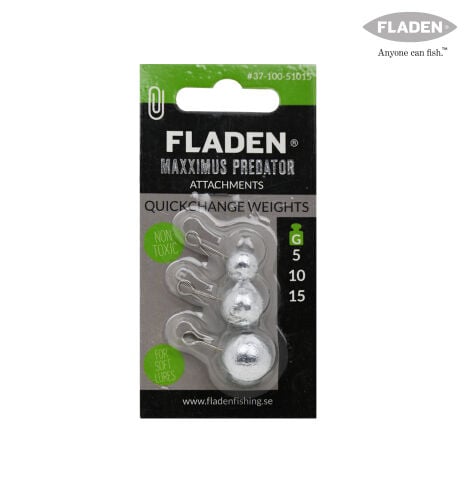 FLADEN JIG KAFA HAREKETLİ  5/10/15 GR  3P