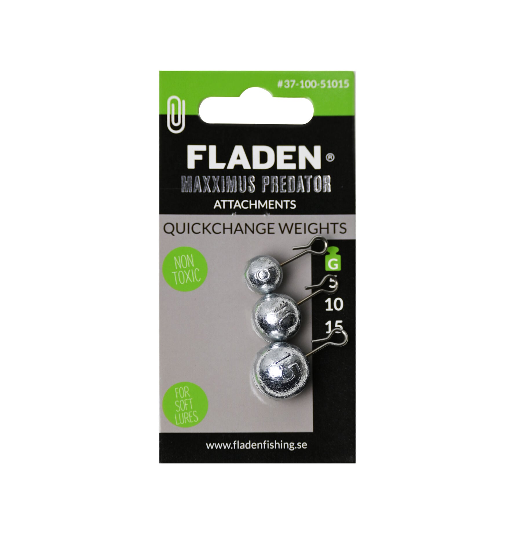 FLADEN JIG KAFA HAREKETLİ  5/10/15 GR  3P