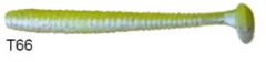 Lucky John S-Shad Tail 2.8'' (7.11 cm) 7P Silikon Yem T66