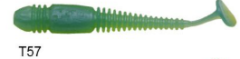 Lucky John Tioga 3.4'' (8.64 cm) 6P Silikon Yem T57