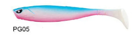 Lucky John Basara 3D Soft Swim 3.5'' (8.89 cm) 6P Silikon Yem PG05