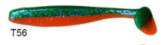 Lucky John Minnow 2.2'' (5.59 cm) 10P Silikon Yem T56