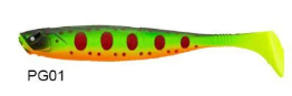 Lucky John Basara 3D Soft Swim 5'' (12.7 cm) 4P Silikon Yem PG01