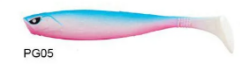 Lucky John Basara 3D Soft Swim 5'' (12.7 cm) 4P Silikon Yem PG05