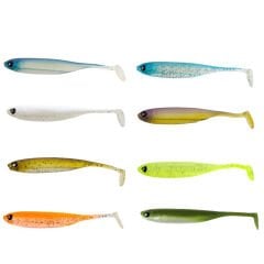 Lucky John Makora 3D Shad Tail 5'' (12.7 cm) 4P Silikon Yem 007