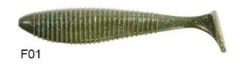 Lucky John Joco Shaker 2.5'' (6.35 cm) 6P Silikon Yem F01