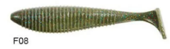 Lucky John Joco Shaker 3.5'' (8.89 cm) 4P Silikon Yem F08