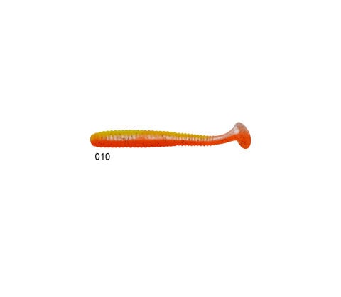 Lucky John S-Shad Tail 3.8'' (9.65 cm) 5P Silikon Yem 010