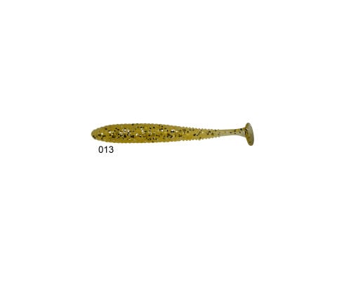 Lucky John S-Shad Tail 3.8'' (9.65 cm) 5P Silikon Yem 013