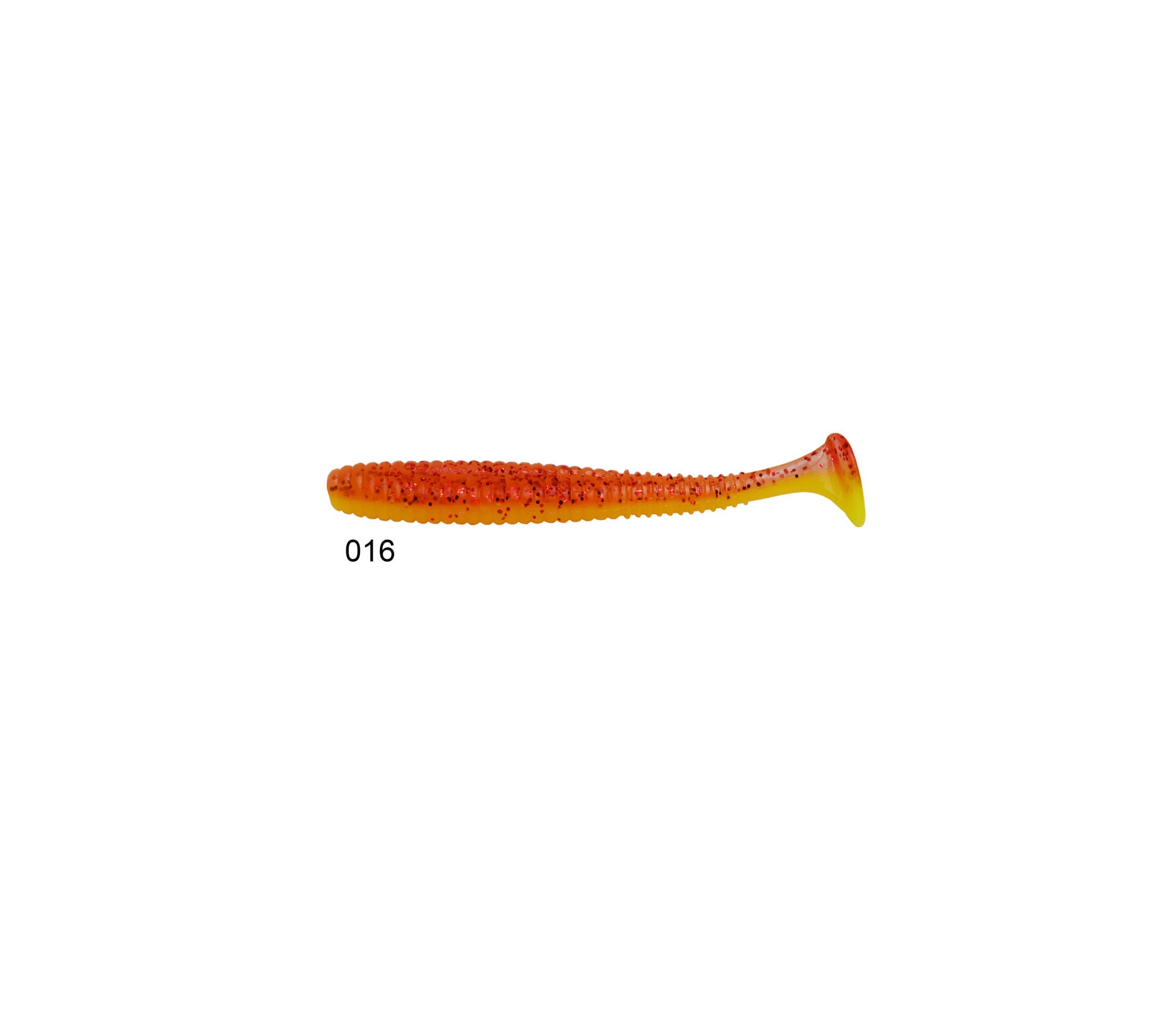 Lucky John S-Shad Tail 3.8'' (9.65 cm) 5P Silikon Yem 016