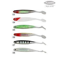 FLADEN GLIMMER SHIMMER MINNOW  10 CM 5P 08