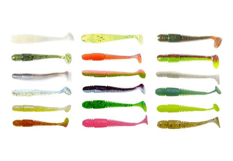 Lucky John Tioga 3.4'' (8.64 cm) 6P Silikon Yem 013