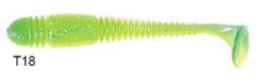 Lucky John Tioga 3.4'' (8.64 cm) 6P Silikon Yem T18