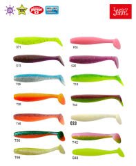 Lucky John Minnow 2.2'' (5.59 cm) 10P Silikon Yem S88