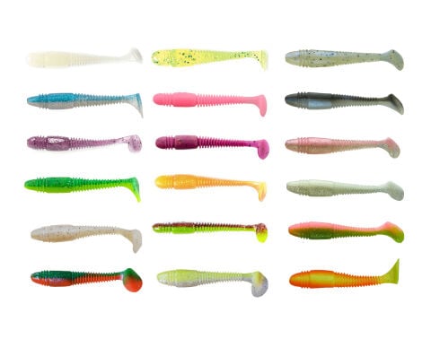 Lucky John Tioga Fat 3.9'' (9.91 cm) 5P Silikon Yem PG03