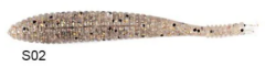 Lucky John S-Shad 3.8'' (9.65 cm) 5P Silikon Yem S02