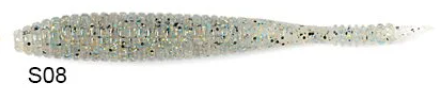 Lucky John S-Shad 3.8'' (9.65 cm) 5P Silikon Yem S08